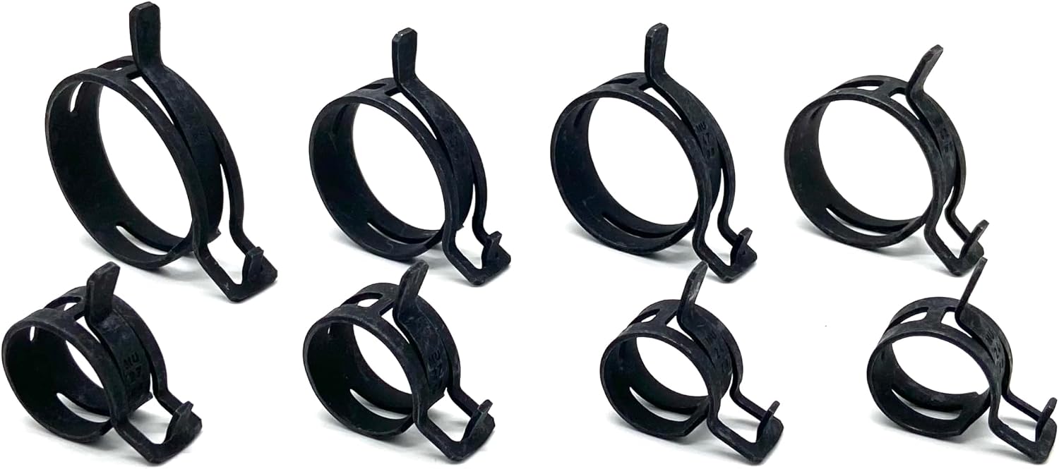 Region Offroad 4.0L 2.5L Radiator/Heater Hose Clamp Set | Compatible with Jeep Wrangler YJ TJ 1991-2006