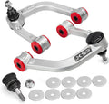 KSP Front Upper Control Arm For Toyota Tacoma 2004-2023, 2-4" Adjustable Front Aluminum Control Arm for 2004-2023 Toyota Hilux Fortuner, One-piece Aftermarket Forged UCA with Greasable Ball Joint