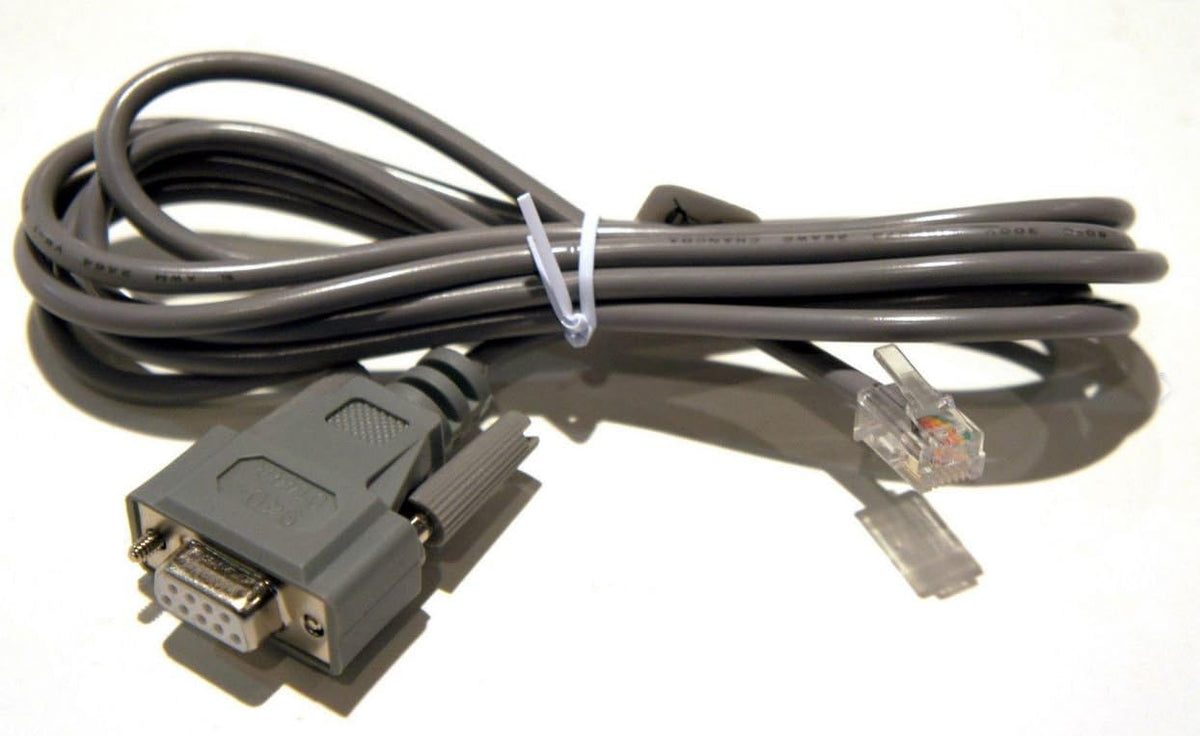 APC PDU Serial Cable 940-0144 DB9 to RJ12 Configuration Replacement Console 940-0144 Serial Cable AP7900, AP8841,9000 etc, Rack Metered PDU