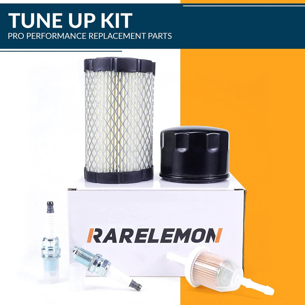 796031 Air Filter Tune Up Kit, Compatible with Briggs and Stratton 591334 492932 696854; John Deere D100 D110 D125