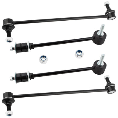 WEDOAUTO 4Pcs Front & Rear Suspension Stabilizer Sway Bar End Links Fit For Chrysler 300M 1999-2004, For Concorde/Intrepid/For Dodge Intrepid 1998-2004, For Chrysler LHS 1999-2001 Replace# K7342 K7433