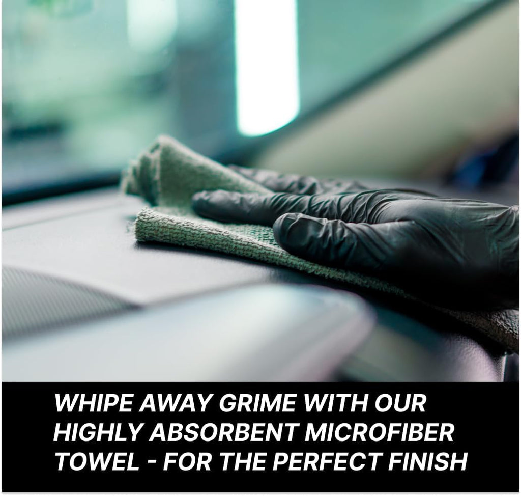 Interior Car Cleaning Kit - Professional Auto Detailing Supplies with Brush for Complete Vehicle Interior Detailing