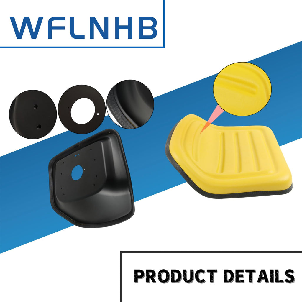 WFLNHB M118632 Backhoe Seat Replacement for John Deere 7 8 8A 8B