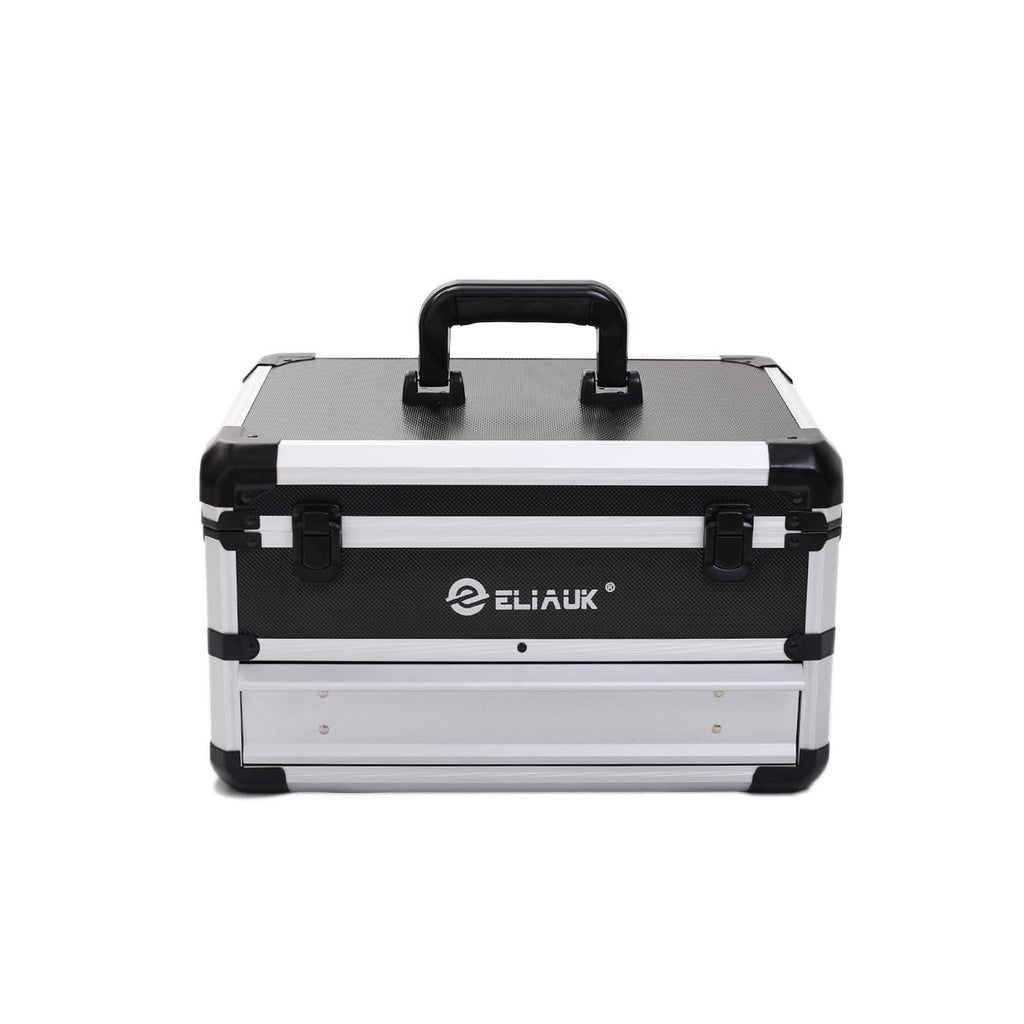 Tool Box Tool Organizer Storage Cabinet Carry Case Tool box with DrawersSilver