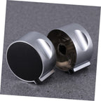Metal Burner Control Knobs for Range Control Shafts, 5 Piece Set