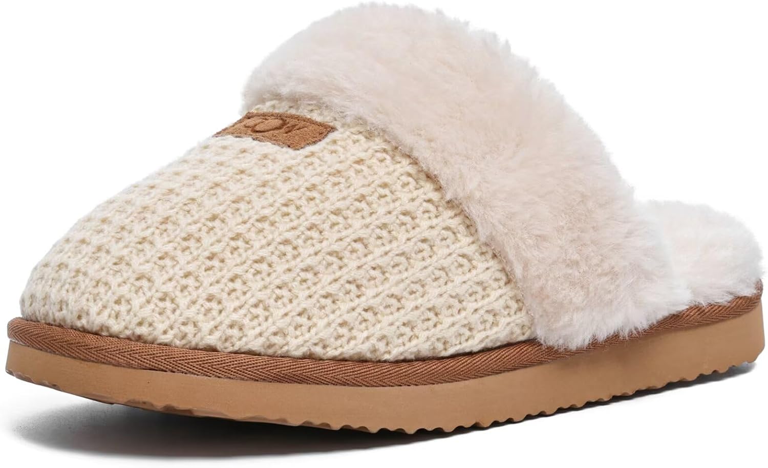 Cozy House Slippers for Women with Memory Foam Fuzzy Shoes for Indoor