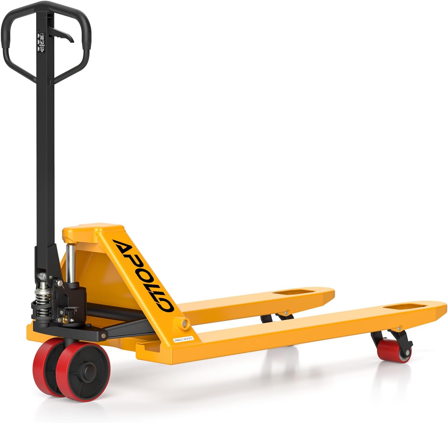 Pallet Jack Truck, 5500lbs Capacity 27" W x 48" L Standard Forks | Manual Heavy Duty Pallet Truck for Industrial