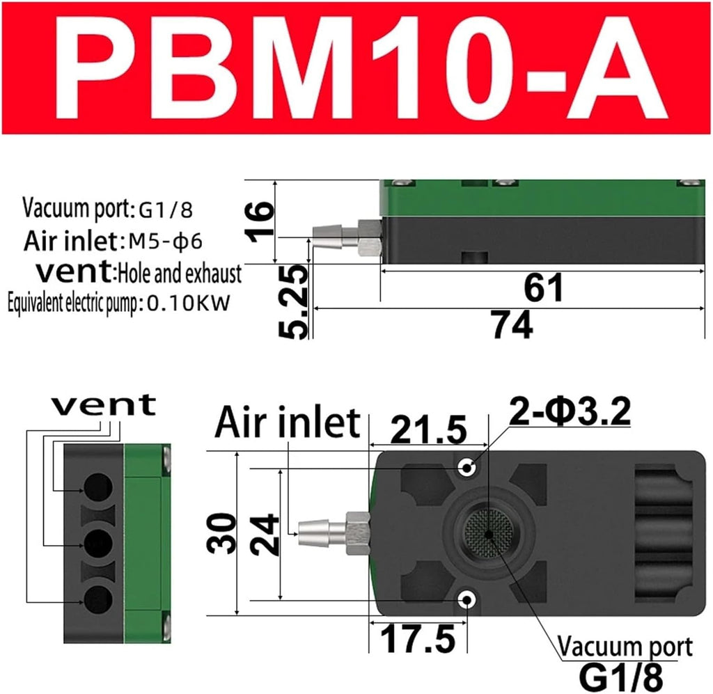 Energy Saving Multi-Stage Vacuum Generator