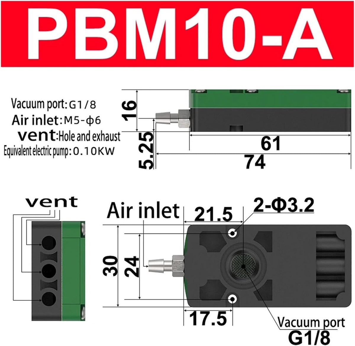 Energy Saving Multi-Stage Vacuum Generator
