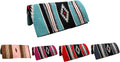 Handwoven Navajo-Inspired Acrylic Western Horse Saddle Blanket – 32" x 64", Southwest Aztec Design, Decorative, Great