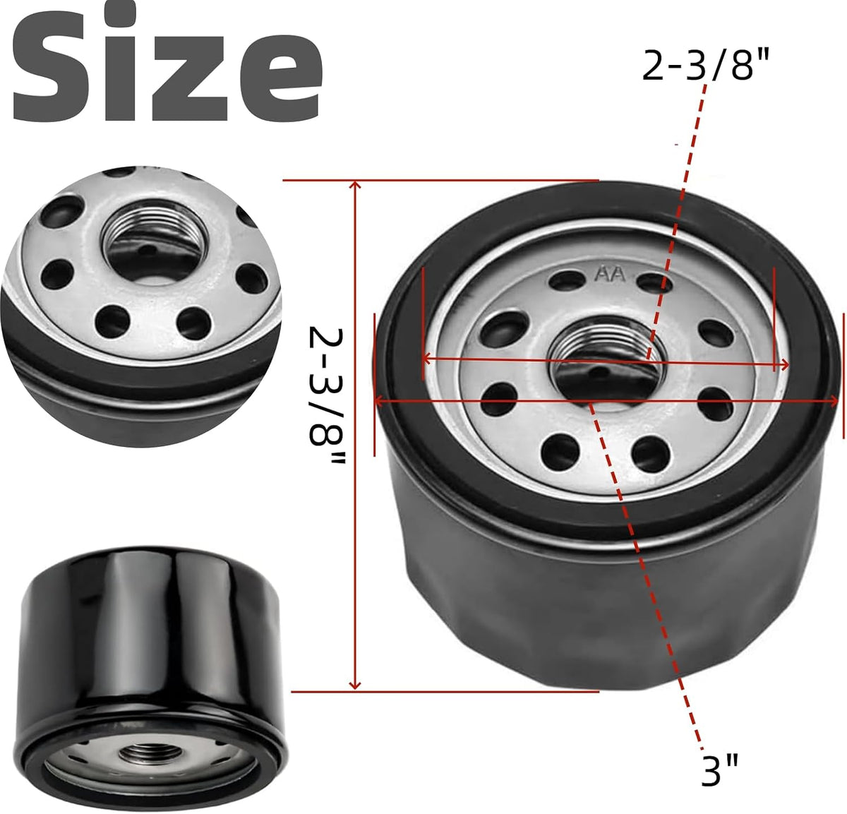 793569 793685 Air Filter 696854 Oil Filter Fits for Briggs and Stratton Craftsman 793569 4241 5415