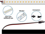 2Pack LED Troffer Retrofit Kit 2x4 FT Magnetic, 72W,5000K, Without Cover