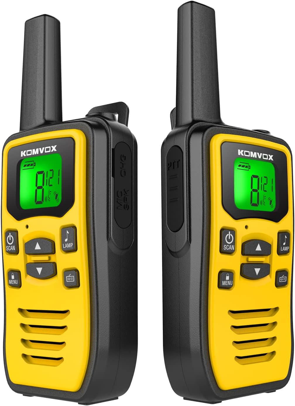 Rechargeable Walkie Talkies for Adults, Long Range Two Way Radios with NOAA Weather Alert, 36 Channels FRS/GMRS Radio
