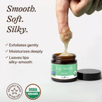 USDA Organic Lip Scrub Mint - USA Made with Natural Ingredients