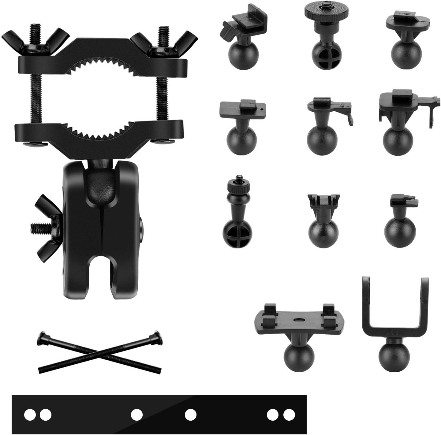 Universal Dash Cam Mount Rear View Mirror Holder with 16 Different Joints Compatible with APEMAN, Falcon F170, Old