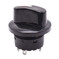 HQRP Rotary Switch with Knob 120V 8A 1-Pole 3-Way SP3T
