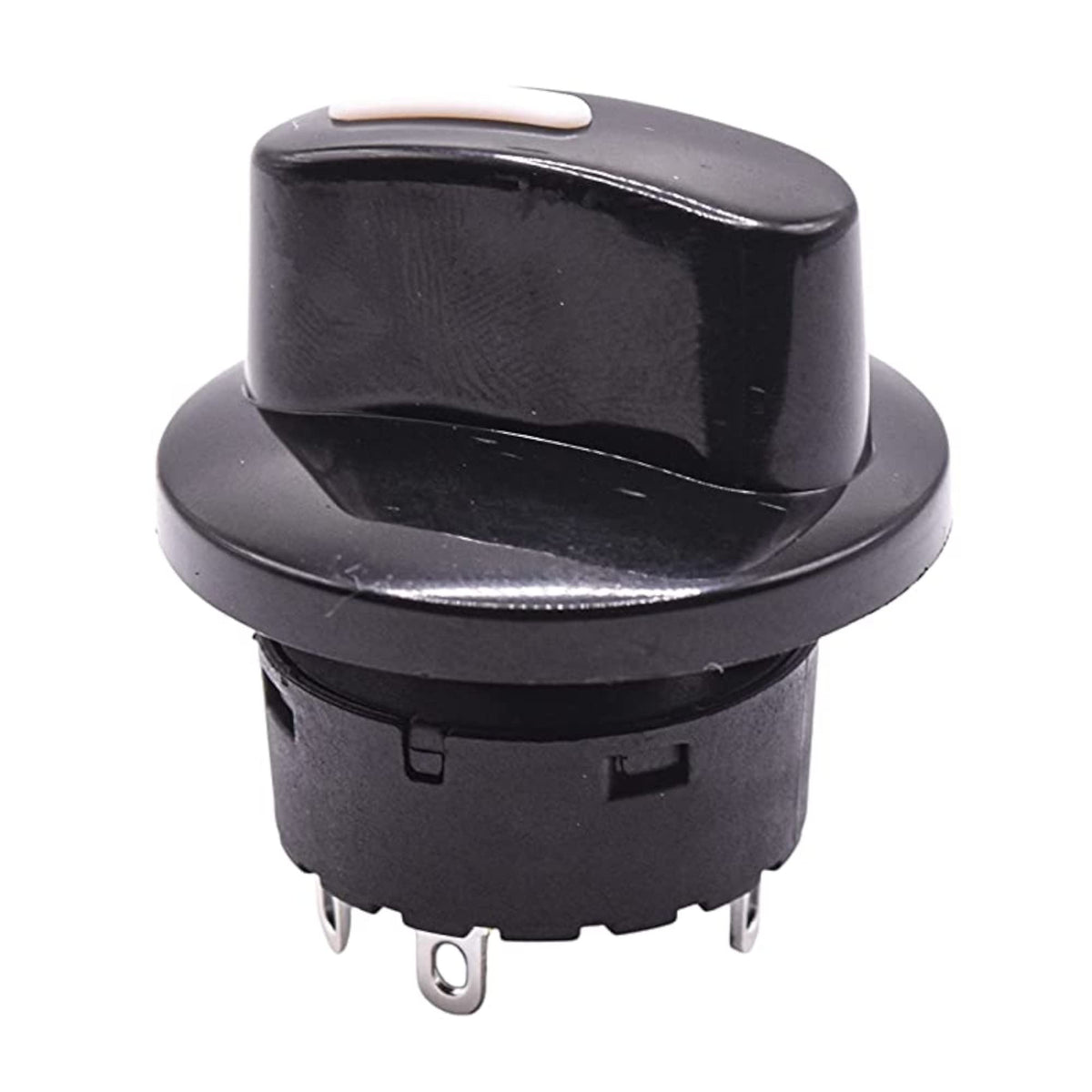 HQRP Rotary Switch with Knob 120V 8A 1-Pole 3-Way SP3T