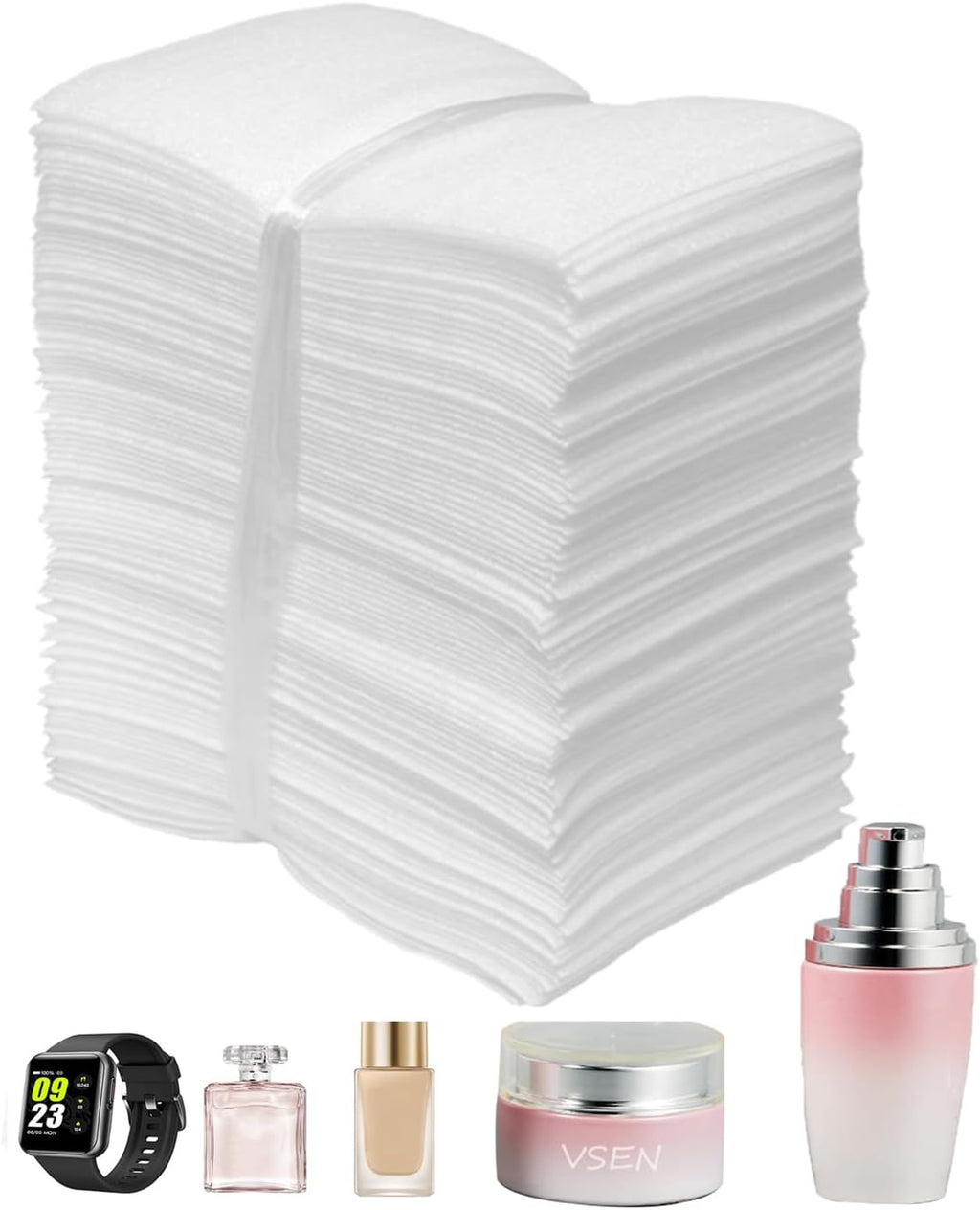 4x6Inch Cushion Foam Pouches 100pcs, Small Foam Wrap Pouches