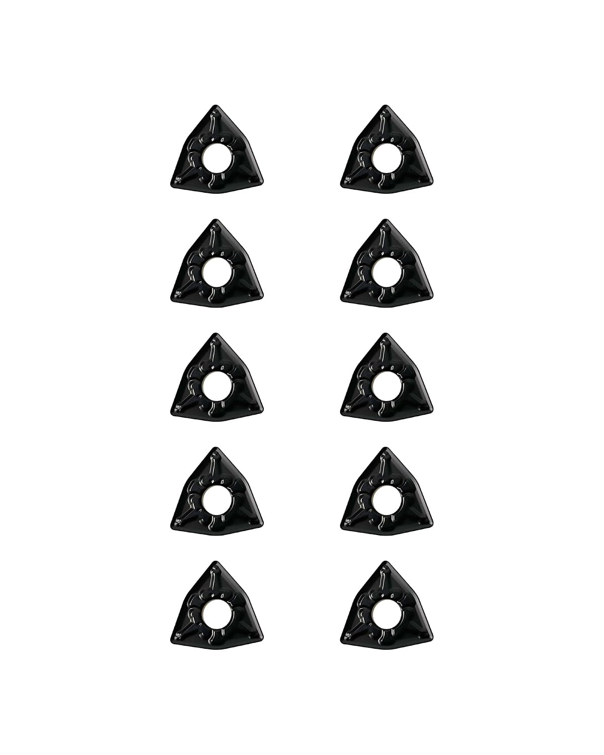 10Pcs Carbide Turning Inserts WNMG432 WNMG080408, 10Pcs