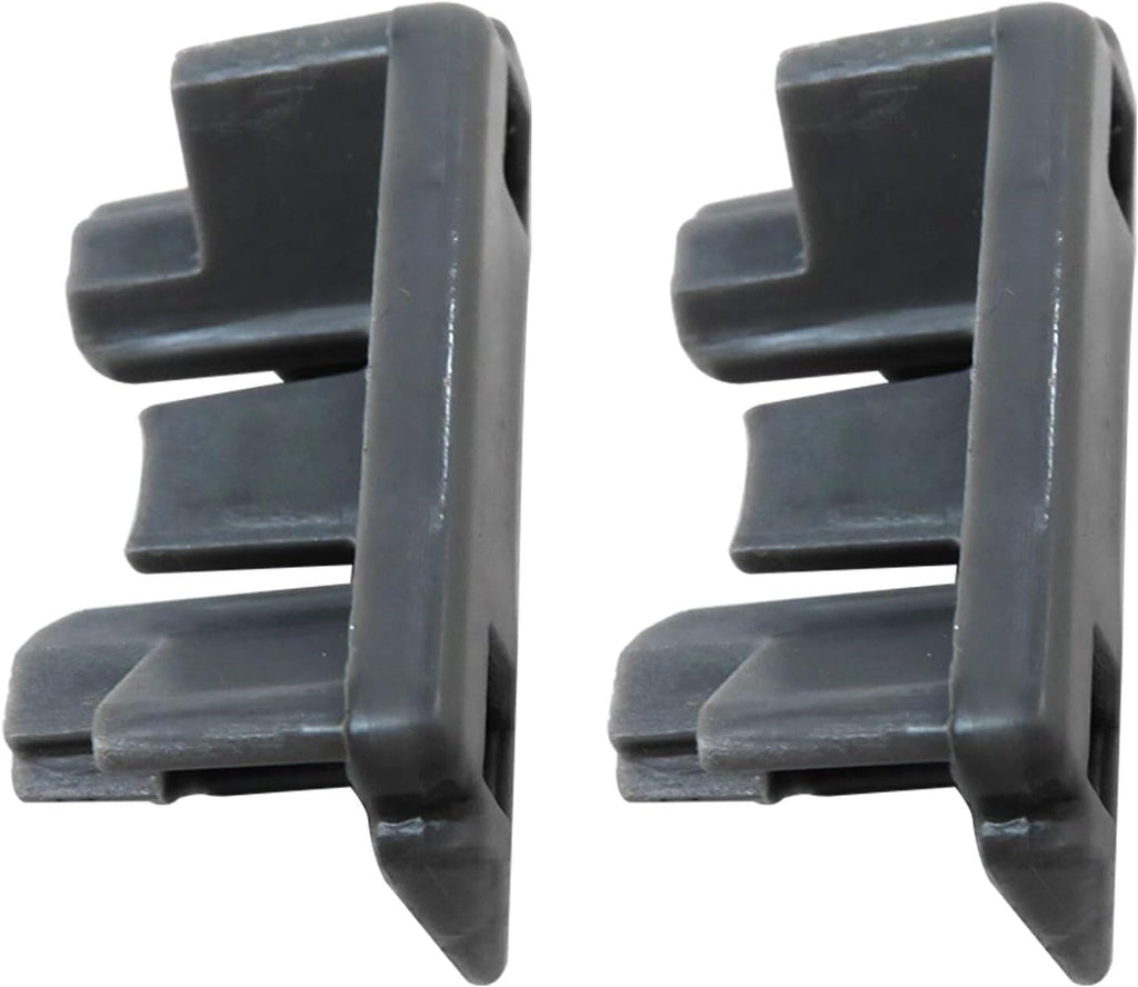 2PCS Dishwasher Upper Dishrack Slide Rail Stop Clips for KUDC10IXWH0, KUDS30CXWH5, KUDS30FXWH8, KUDL15FXSS7, KUDS30CXWH2, KUDL15FXBL2, KUDS30IBBL1 Repl.W10195622, AP6016778, WPW10195622 by YTXXDEUS