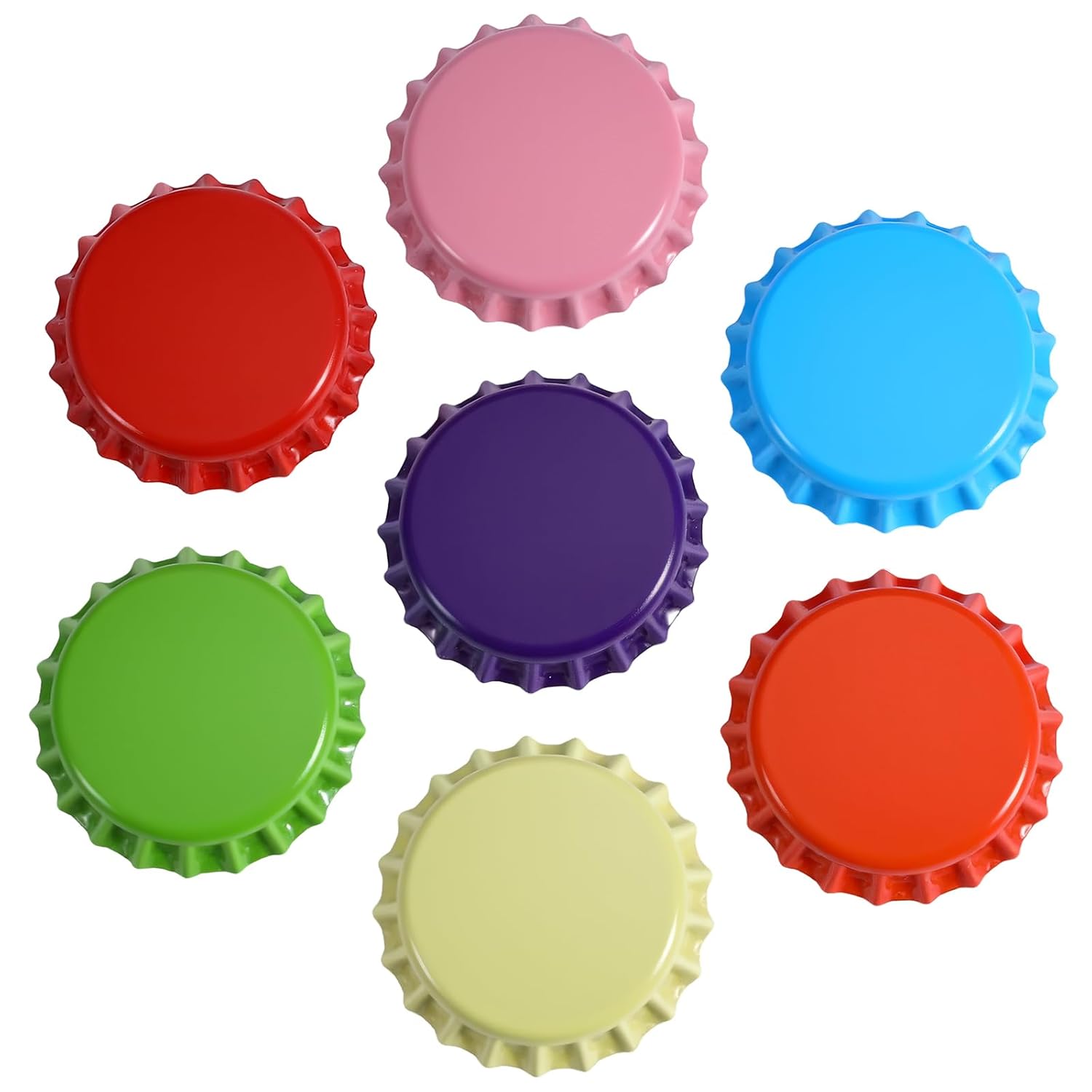350 Count Beer Bottle Caps Oxygen Absorbing Crowns, Ideal for Homebrew, Standard Homebrew Bottle Tops for Glass