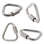Cionyce M5 Delta Quick Links Triangle 3/16 Inch, 4 Pcs
