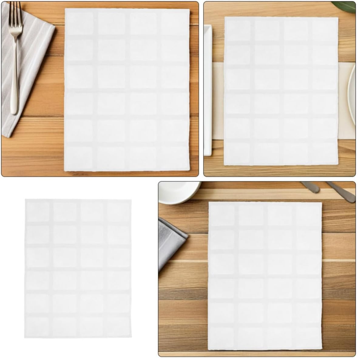 Reusable Self Absorbing Ice Pack Sheets 10 Sheets 24 Slots