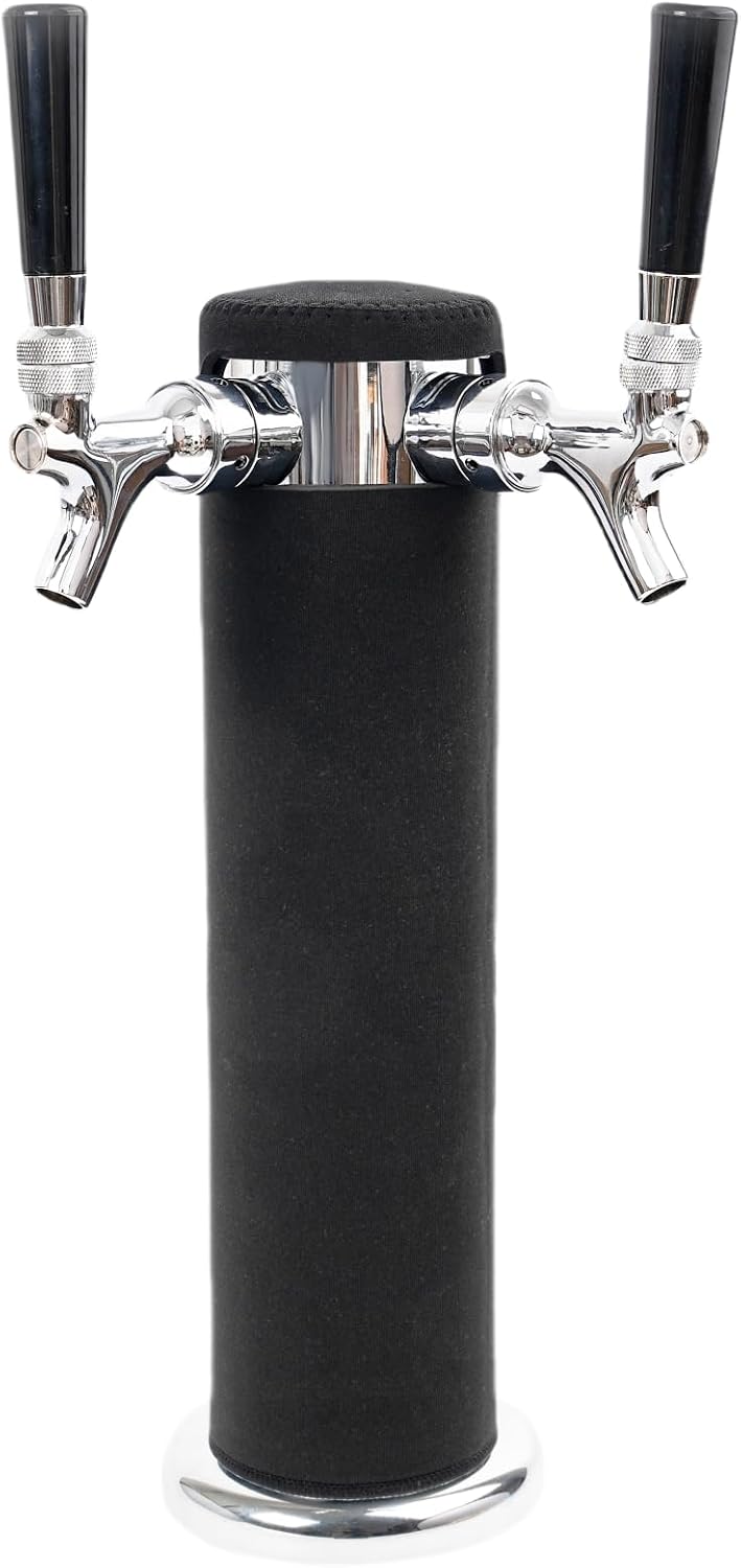 Beer Tower Cooler Insulator, Kegerator Tower Insulator for Double Tap