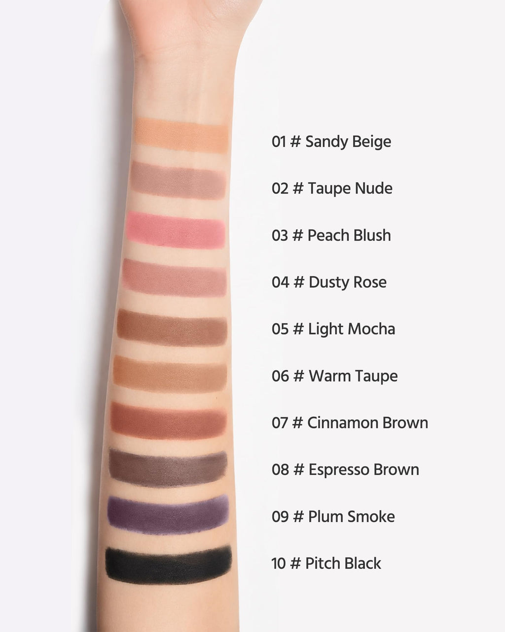 Matte Liquid Eyeshadow, Pitch Black