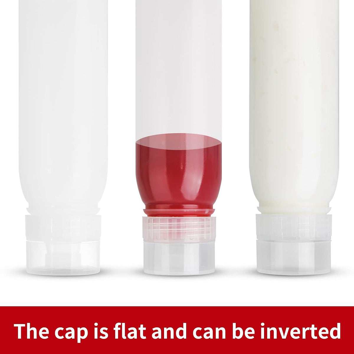 Porous Condiment Squeeze Bottles, Salad Dressing Container, Squeeze Bottles for Sauces, Botellas Exprimibles de