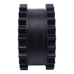 Demfec Coupling Sleeve Elastomer 9JE Compatible with S-Flex series, Solid Design, 6" OD, 3" Elastomer Length,1800 in-lbs Nominal Torque