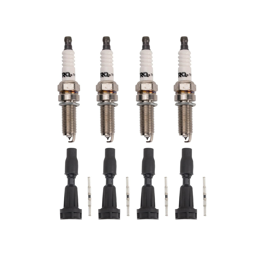 TRQ Ignition Coil & Spark Plug Kit 8 Piece