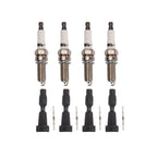 TRQ Ignition Coil & Spark Plug Kit 8 Piece
