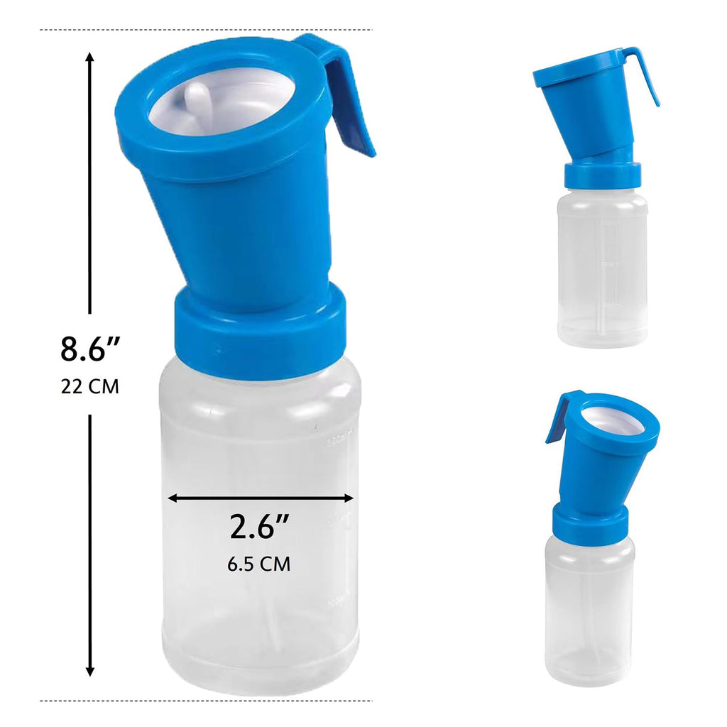 Teat Dip Cup, Blue, 300 ml, 2 Pack