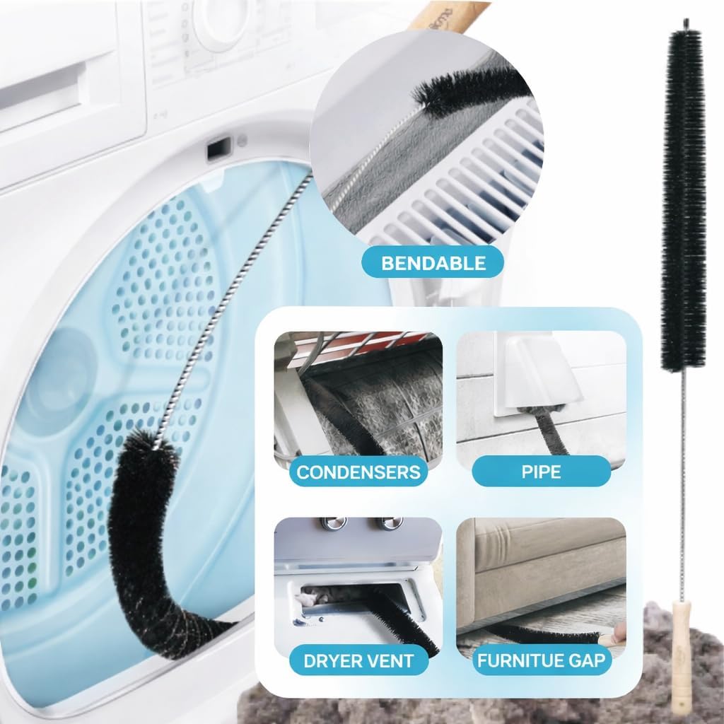 8-Piece Washing Machine Cleaning Brush Set