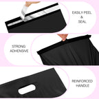 Poly Mailers 10x13 Inch, 100 Pack, Black Self-Seal Handle Bags