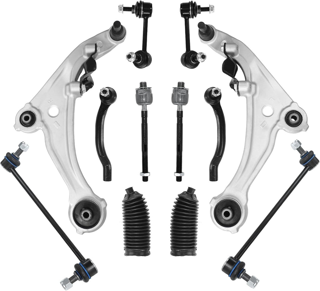 12pcs Front Control Arm Fit for Nissan Altima 07-12 &13 Coupe