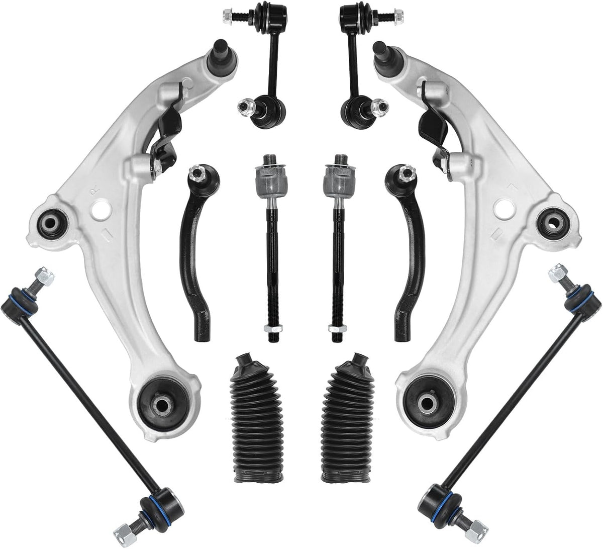 12pcs Front Control Arm Fit for Nissan Altima 07-12 &13 Coupe