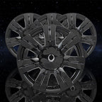 Gloss Black 7 Dbl Spk 18' Wheel Skins fit for Cadillac SRX 2010-16