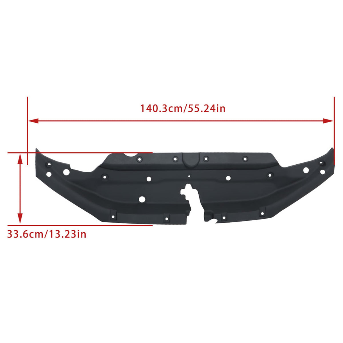 Thomletha Upper Radiator Support Cover Replacement for TO1224108