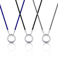 3 Pcs Eyeglass Holder Necklace Ring Glasses Holder Strap Chain Loop Ring Reading Sunglasses Necklace for Women Men