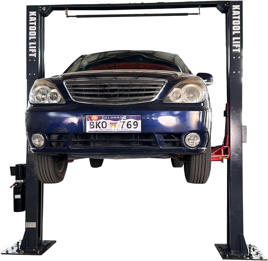 12000lbs 4.0HP Single Point Release 2 Post Car Lift 2 Post Overhead Auto Truck Tractor Lift for Repair Store