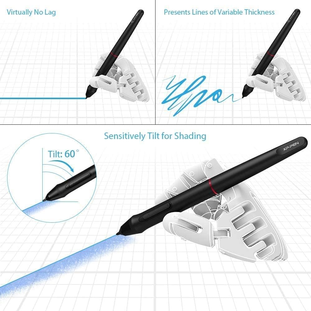 15.6" Drawing Tablet with Screen XPPen Artist 15.6 Pro Tilt Support Graphics Tablet Full-Laminated Red Dial (120%