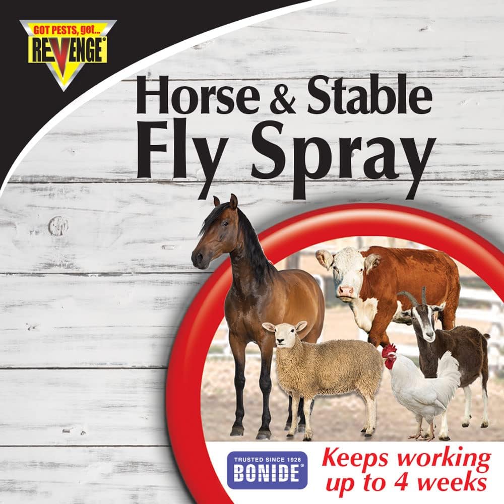 Revenge Horse & Stable Fly Spray, 32 oz Ready-to-Use