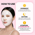 Collagen Hydrogel Face Mask, Pack of 4, 34g Each