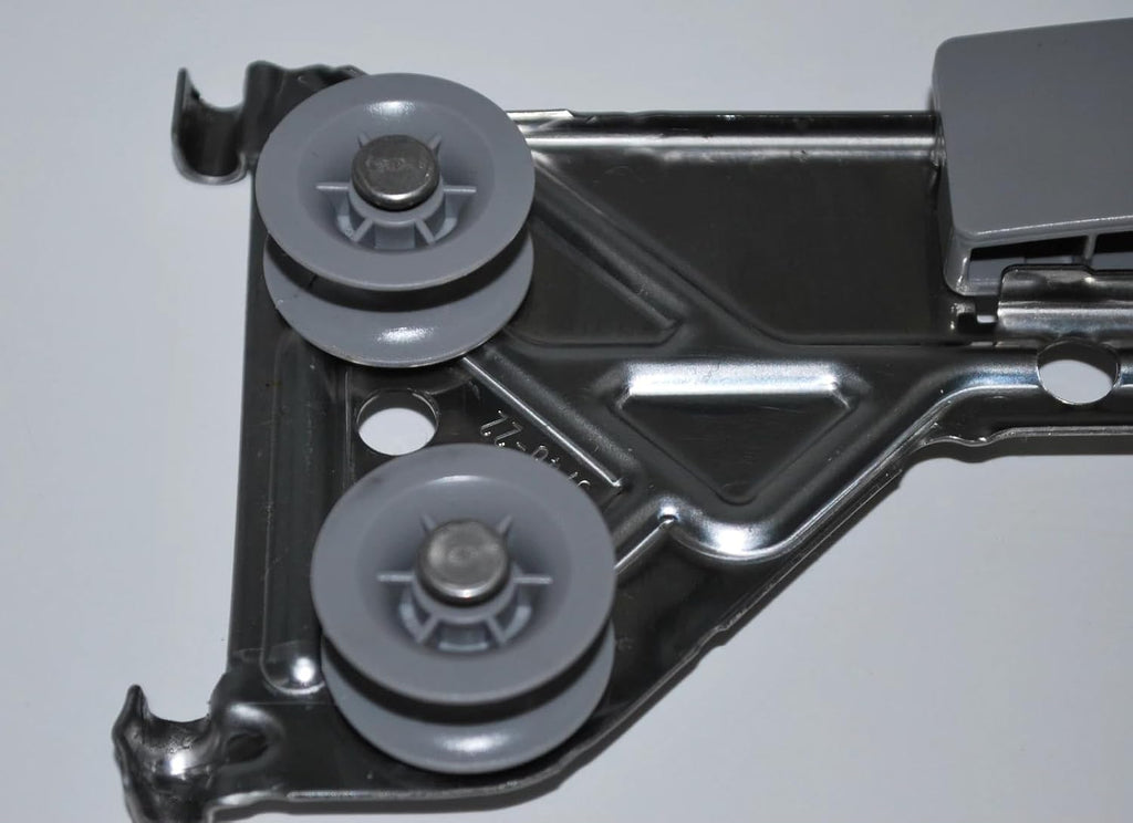 12014546 Dishwasher Rackmatic Left Dishrack Pull-Out Slide Rail FOR Bosch FOR Thermador Genuine OEM AP6043492 PS12072403 4581746 Ball Bearing Wheels