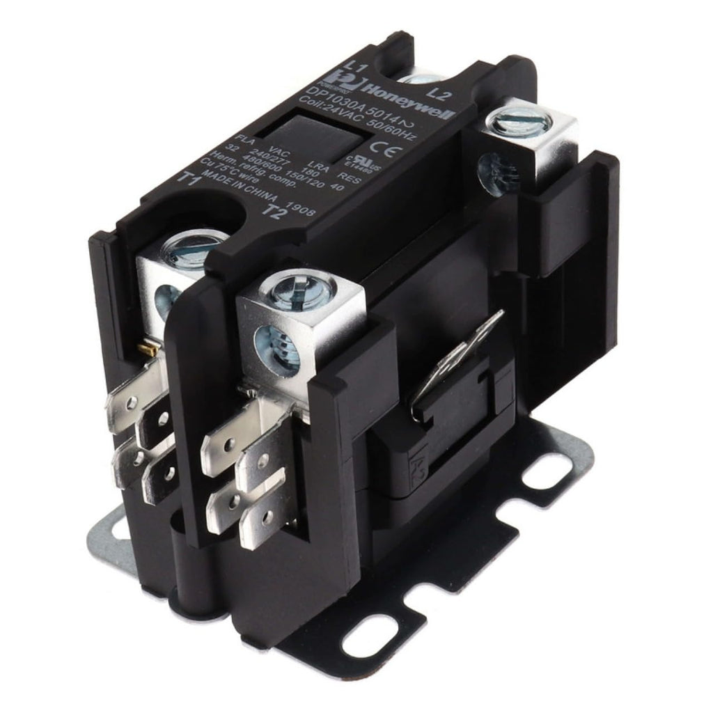 Honeywell DP1030A5014 Deluxe Definite Purpose Contactor, 24 Vac 1 Pole