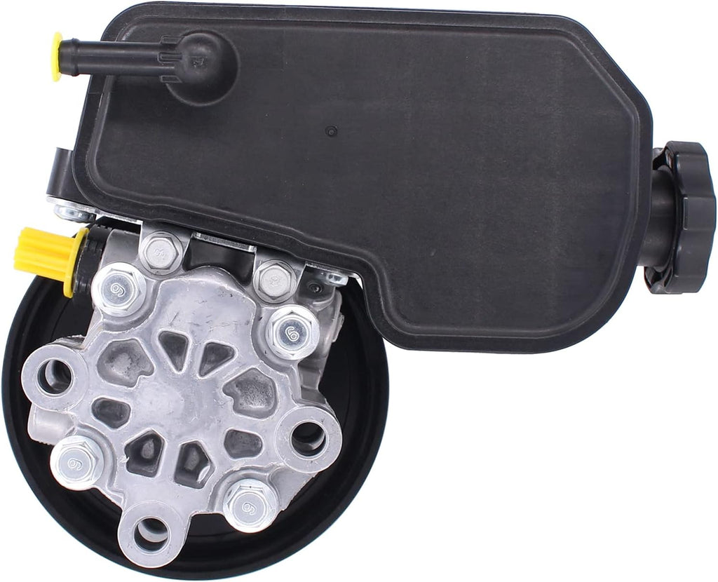 NewYall Power Steering Pump with Reservoir and Pulley for Dodge