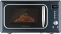 0.7 Cu. Ft. Retro Countertop Microwave Oven, 700W Compact Microwave with 8 Auto Cook Menus, Auto Defrost, 5 Power