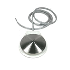 Standard Disc-Type Round Foot Control Pedal with 2 Hole Tubing for Dental Chairs